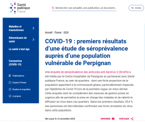 Covid Santé publique FR