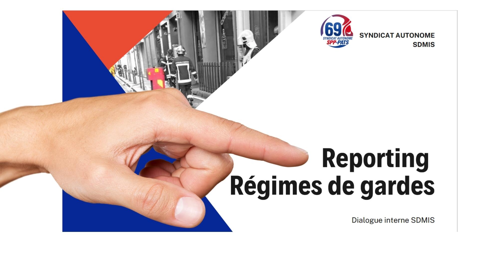 reporting régime de garde