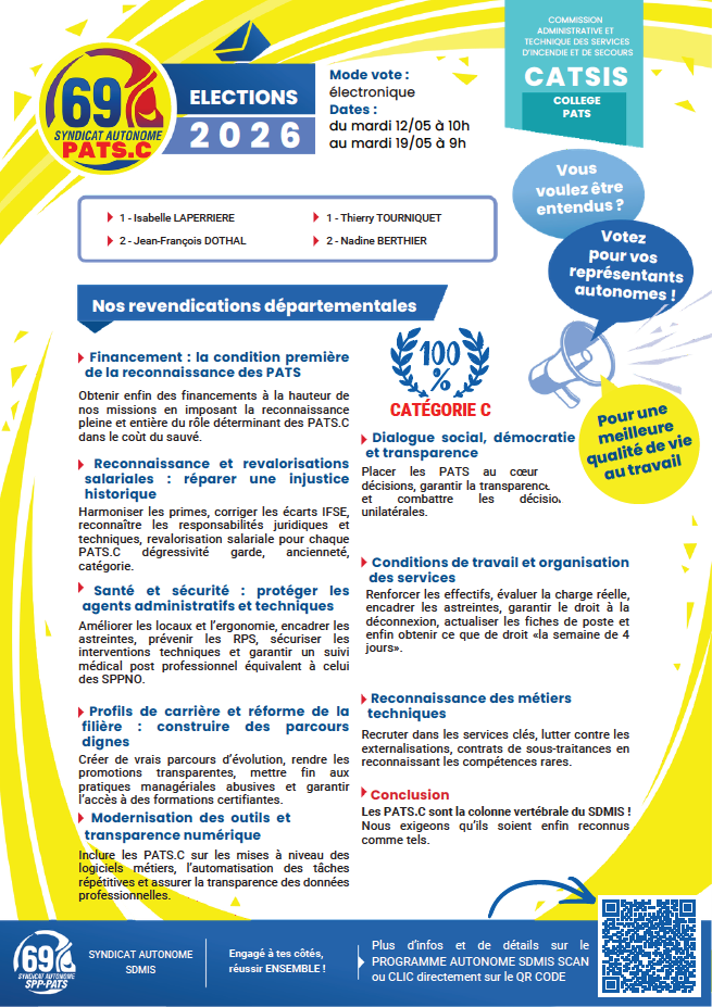 PF AUTONOME - CATSIS 2026 PATS Individualisée