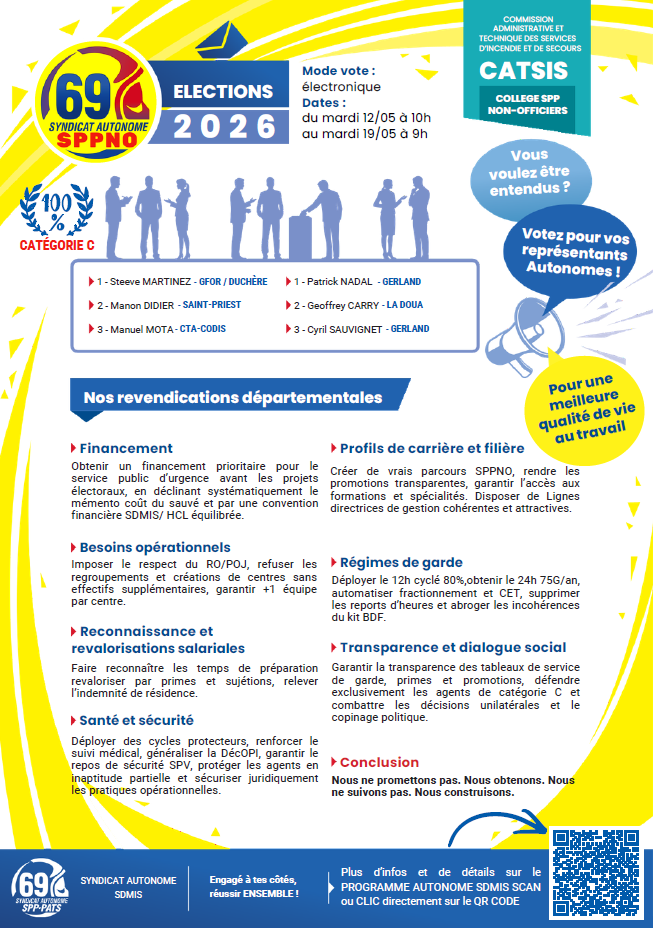 PF AUTONOME - CATSIS 2026 SPPNO Individualisée